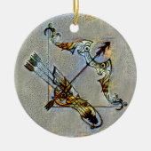 Sagittarius Venice Keramisch Ornament (Voorkant)