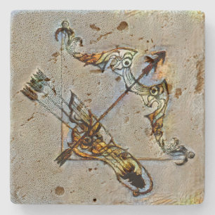 Sagittarius Venice Stenen Onderzetter