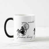 Sagittarius vertoont Grieks-achtige zoönose Magische Mok (Links)