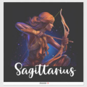 Sagittarius Vinyl Sticker (Feuille)