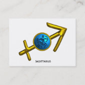 SAGITTARIUS VISITEKAARTJE (Achterkant)