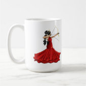 Sagittarius Vrouw Goddess - Eigen geboortedatum Koffiemok (Links)