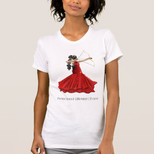 Sagittarius Vrouw Goddess - Personaliteitsreizen T-shirt