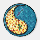 Sagittarius & Water Geit Magneet (Voorkant)