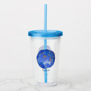 Sagittarius Waterverf Night Constellation Zodiac Acryl Drinkbeker
