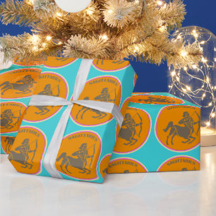 Sagittarius Wrapping Paper Cadeaupapier