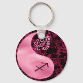 Sagittarius Yin Yang Sleutelhanger