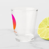 Sagittarius Zodiac (22 november - 21 december) Shot Glas (Rechts)