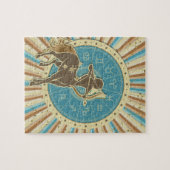  Sagittarius Zodiac Art Legpuzzel (Horizontaal)