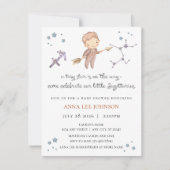 Sagittarius Zodiac Baby Shower Invitation (Devant)