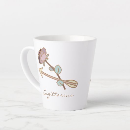 Sagittarius Zodiac Boho Coffee Mok (Linkerhoek)