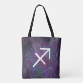 Sagittarius Zodiac Canvas tas (Achterkant)