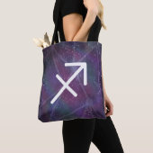 Sagittarius Zodiac Canvas tas (Dichtbij)