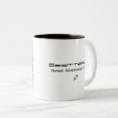 Sagittarius Zodiac Coffee Mok Mannelijk Ontwerp (Voorkant rechts)