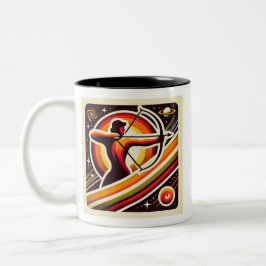 Sagittarius Zodiac Coffee Mok Mannelijk Ontwerp