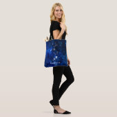 Sagittarius Zodiac Constellation Galaxy Monogram Draagtas (Op model)