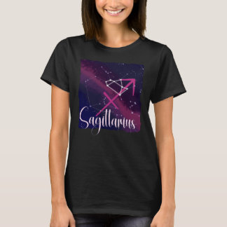 Sagittarius Zodiac Constellation T-shirt
