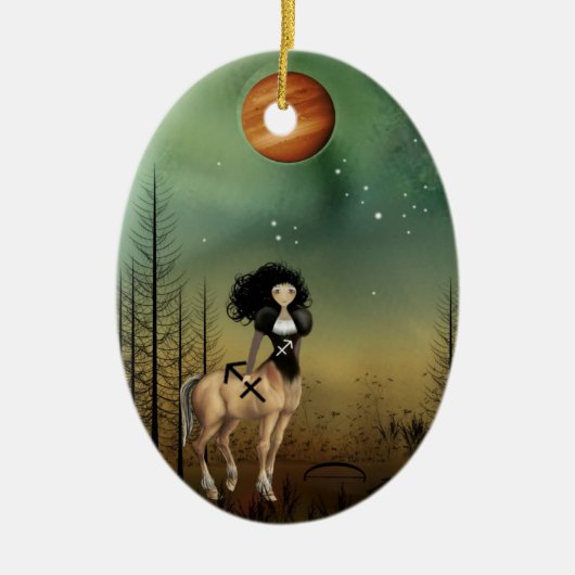 Sagittarius - Zodiac Girls - Ornament (Voorkant)