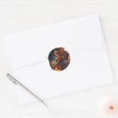 Sagittarius Zodiac Graphic Ronde Sticker (Envelop)