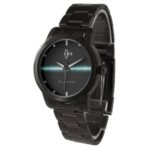 Sagittarius Zodiac Sign Cool Light Line Custom Horloge