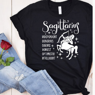 Sagittarius Zodiac Sign Horoscope T-shirt