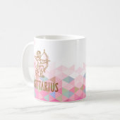 Sagittarius Zodiac Sign Koffiemok (Voorkant links)
