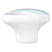 Sagittarius Zodiac Sign on Moeder Pareldecor Keramische Knop (Zijkant)