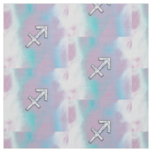 Sagittarius Zodiac Sign on Moeder Pareldecor Stof (Swatch)