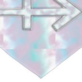 Sagittarius Zodiac Sign on Moeder Parelstijl Tafelkleed (Gekanteld)