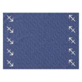 Sagittarius Zodiac Sign on Navy Digital Camouflage Tafelkleed (Voorkant (Horizontaal))