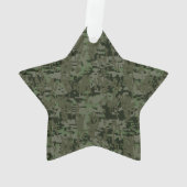 Sagittarius Zodiac Sign on Woodland Digital Camo (dos)