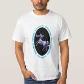 Sagittarius Zodiac Sign T-Shirt (Voorkant)