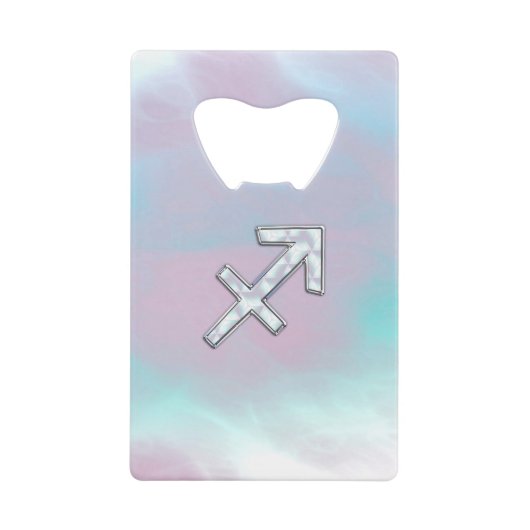 Sagittarius Zodiac signe sur Mère de style perle (Devant)