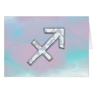 Sagittarius Zodiac Symbol Moeder parelstijl