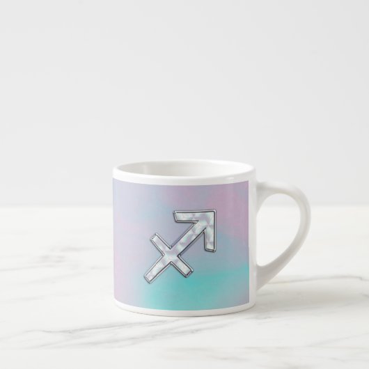 Sagittarius Zodiac Symbol Moeder parelstijl Espresso Kop (Rechts)