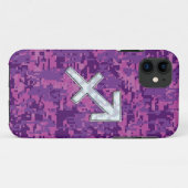 Sagittarius Zodiac Symbol Pink Digital Camouflage Case-Mate iPhone Case (Achterkant (horizontaal))