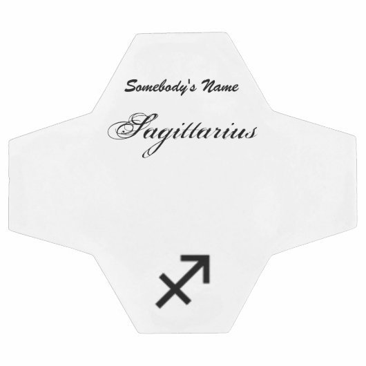 Sagittarius Zodiac Symbol Standard van K Yoncich Voetbal (Enkel)