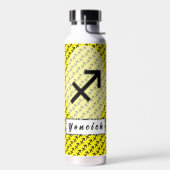 Sagittarius Zodiac Symbol Standard van K Yoncich Waterfles (Links)