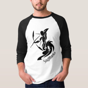 Sagittarius Zodiac Symbool en Sign T-shirt