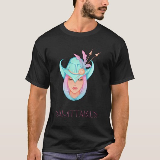 Sagittarius Zodiac T-shirt (Voorkant)