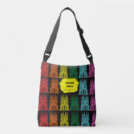 Sagrada Familia 1980's gamestylesprint Crossbody Tas