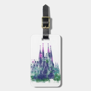 Sagrada Familia Barcelona Bagagelabel