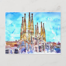 Sagrada Familia Barcelona Briefkaart