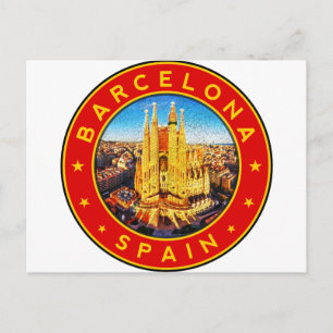 Sagrada Familia Barcelona Briefkaart