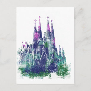Sagrada Familia Barcelona Briefkaart