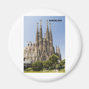 Sagrada Familia Barcelona Spanje Magneet