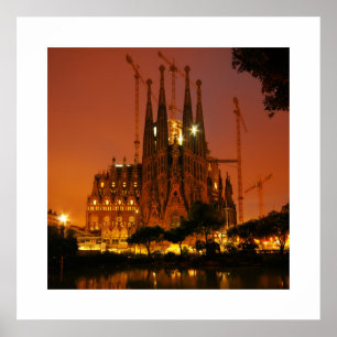 Sagrada Familia, Barcelona - Spanje Poster