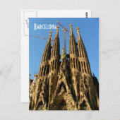 Sagrada Familia Briefkaart (Voorkant / Achterkant)
