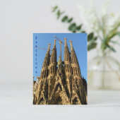 Sagrada Familia Briefkaart (Staand voorkant)