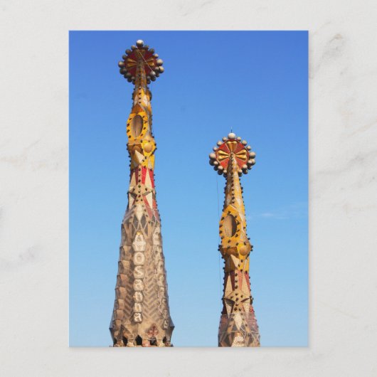 Sagrada Familia Briefkaart (Voorkant)